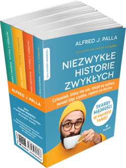 Skarby Mądrości - PAKIET - Niezwykłe historie zwykłych ludzi, Poznaj siebie i zrozum innych, Radość mimo trudności, Sukces jest w twoich rękach - Alfred J. Palla