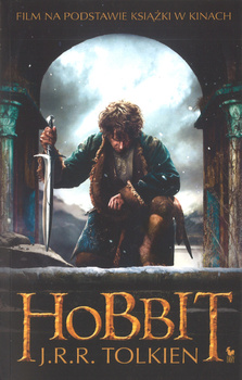 Hobbit - J.R.R. Tolkien - okładka filmowa - oprawa miękka