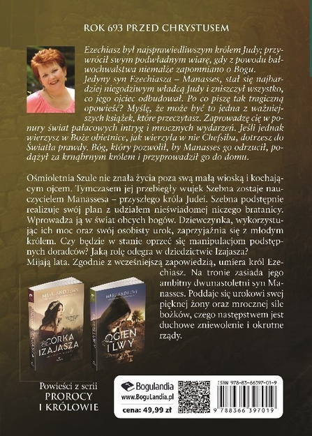 Dziedzictwo Izajasza - Mesu Andrews - Powieść z serii Prorocy i Królowie