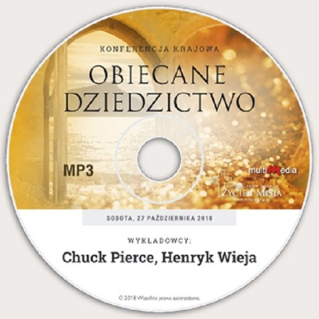 Obiecane dziedzictwo Konferencja - Chuck Pierce, Henryk Wieja - CD/MP3