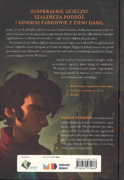 Droga na Północ - Saga rodu Wingfeatherów tom 2 - Andrew Peterson