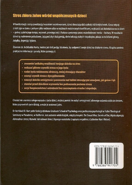 Twoje dziecko i stres Dlaczego dziecko jest ponure, negatywnie nastawione do świata i brak mu wiary w siebie?