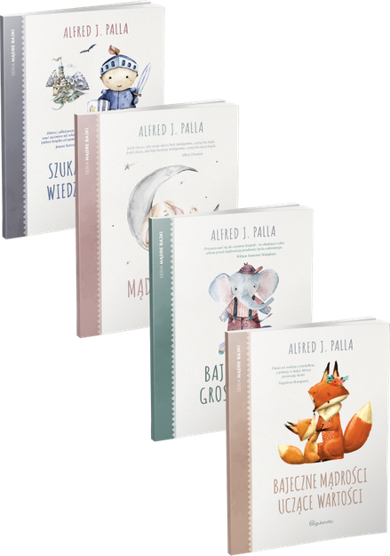 Mądre Bajki PAKIET - Alfred J. Palla - oprawa miękka