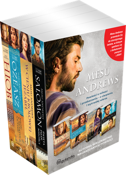 Powieści biblijne - seria: Skarby Jego miłości PAKIET 4 tomy - Hiob, Ozeasz, Salomon, Jezabel - Mesu Andrews