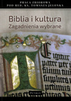 Biblia i kultura - ks. Tomasz Jelonek - oprawa miękka