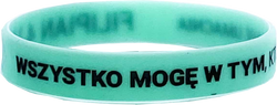 Opaska silikonowa - Wszystko mogę w Tym, który mnie umacnia