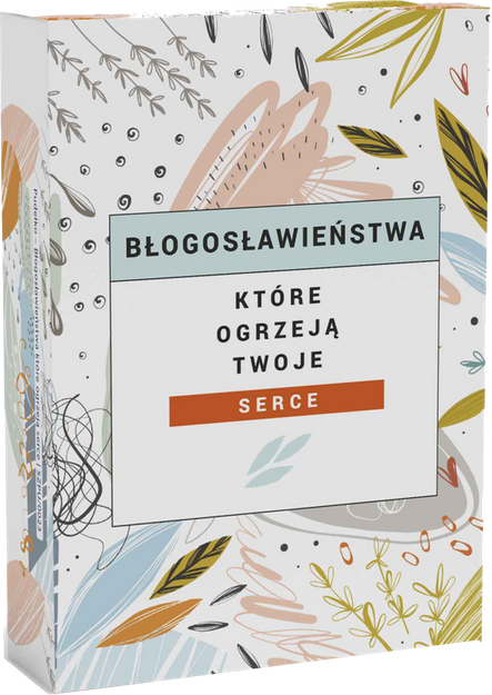 Błogosławieństwa które ogrzeją twoje serce - Pudełko z wersetami na kartach