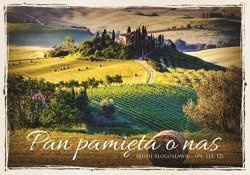 Kartka składana - Pan pamięta o nas