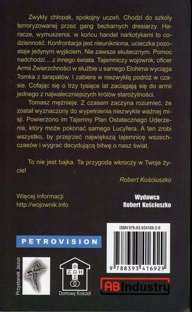 Wojownik Trzech Światów cz. I Elohim - Robert Kościuszko - oprawa miękka