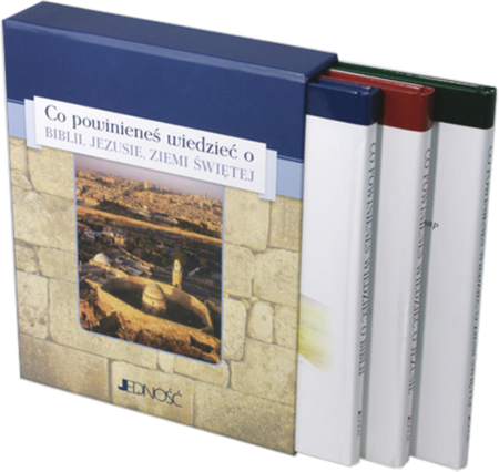 Co powinieneś wiedzieć o: Biblii, Jezusie, Ziemi Świętej - 3 tomy w twardej oprawie i w etui