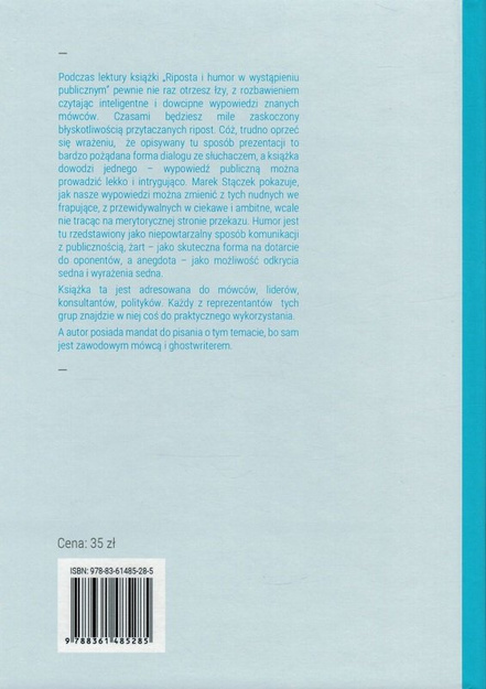 Riposta i humor w wystąpieniu publicznym - Marek Stączek