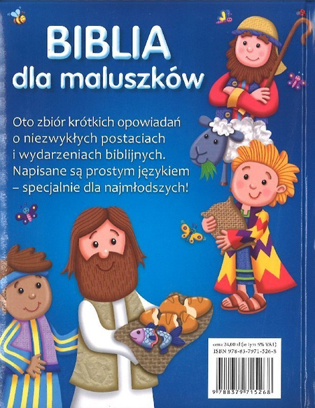 BIBLIA dla maluszków - oprawa twarda
