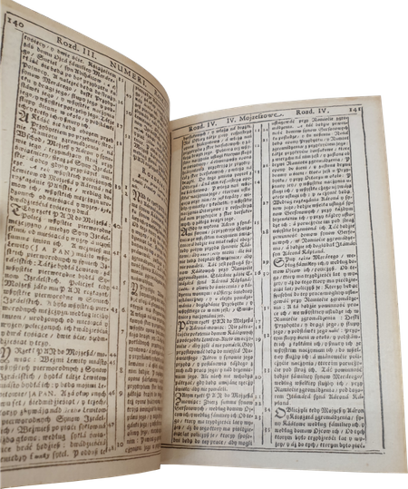 Biblia Gdańska 1632 rok - skórzana ekskluzywna oprawa ze złoceniami - Reprint