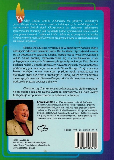 Charyzma czy charyzmania - Chuck Smith - oprawa miękka