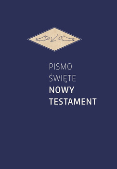 Biblia Poznańska Nowy Testament - oprawa niebieska 2022