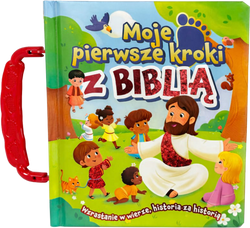 Moje pierwsze kroki z Biblią - Jacob Vium-Olesen - książka z rączką
