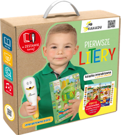 Zestaw KAKADU Pierwsze litery książka interaktywna z piórem