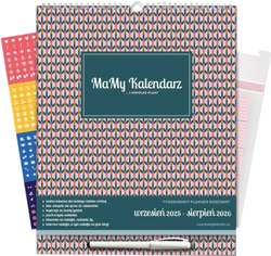 MaMy Kalendarz tygodniowy 2025/2026 Pachnący ogród - wiszacy