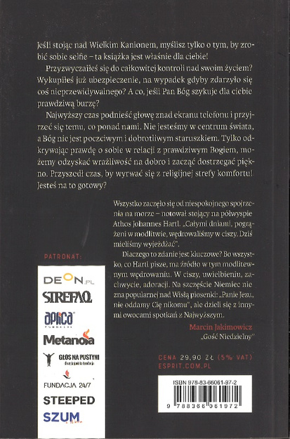 Bóg nieokiełznany - Johannes Hartl - oprawa miękka