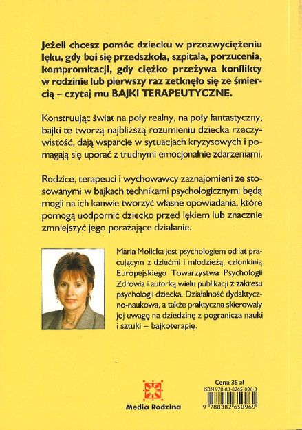 Bajki terapeutyczne cz.I - Maria Molicka - oprawa miękka