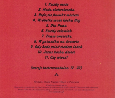 Piosenki Dla Pana - Truskawka - CD*