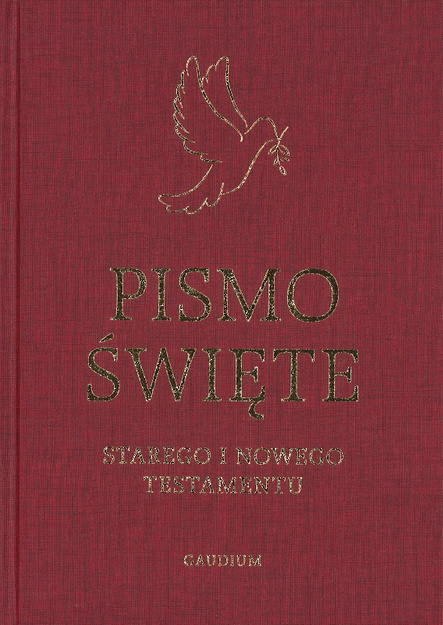 Biblia Tysiąclecia Stary i Nowy Testament wyd.V bordowa - oprawa twarda