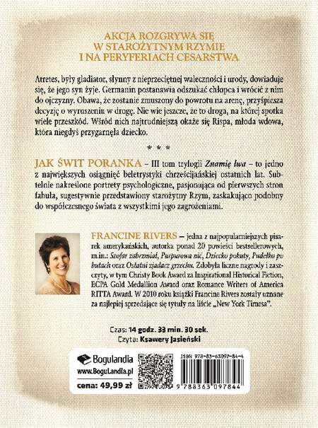 Głos w wietrze tom I Znamię lwa - Francine Rivers - Audiobook CD/MP3