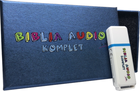 Biblia Audio - Superprodukcja KIDS komplet - PENDRIVE w pudełeczku