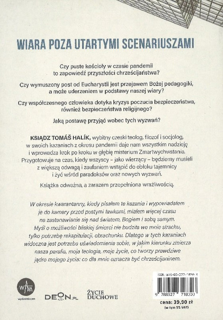 Czas pustych kościołów - ks. Tomas Halik - oprawa miękka