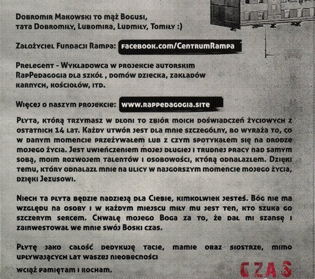 Czas - Dobromir DOBRYMAN Makowski - CD