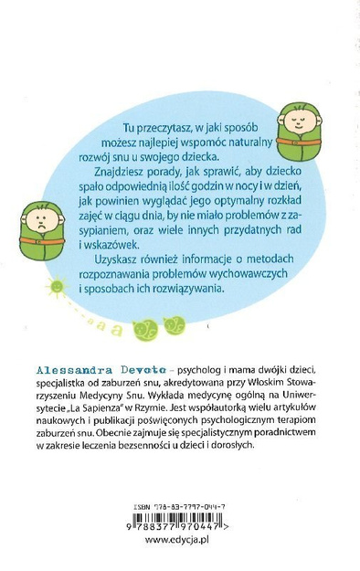 Co robić aby moje dziecko dobrze spało - Rodzicielstwo NO problem - Alessandra Devoto