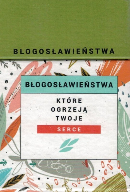 Błogosławieństwa które ogrzeją twoje serce - Pudełko z wersetami na kartach
