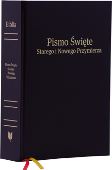 Biblia Stare i Nowe Przymierze EIB duża czcionka format XXL A4 oprawa twarda czarna