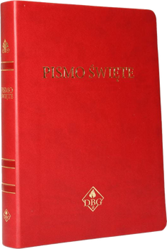 Dzisiejsza Biblia Gdańska DBG II duża PU bordo