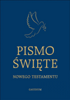 Biblia Tysiąclecia Nowy Testament wyd. V - duży druk granatowa - oprawa twarda