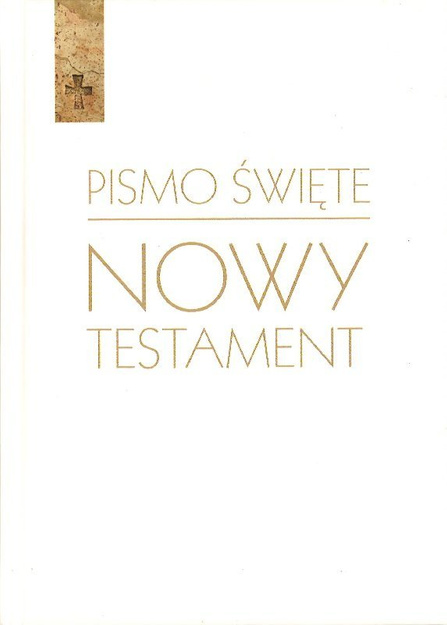 Biblia Poznańska Nowy Testament B5 twarda biała