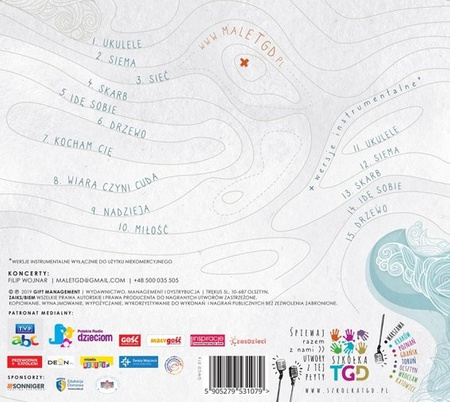 Małe TGD - Wyspa skarbów - CD