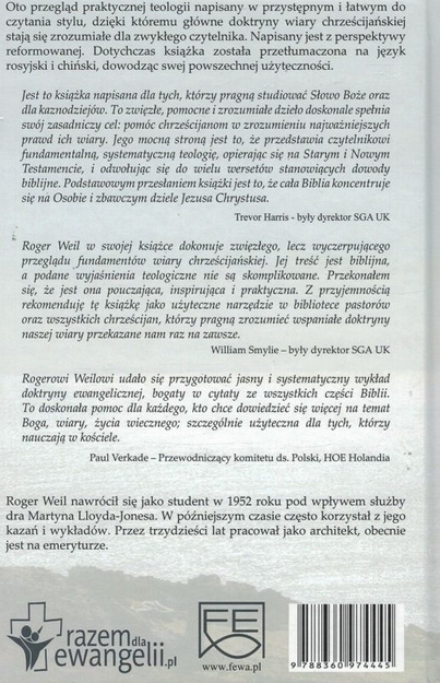 Fundamenty wiary chrześcijańskiej - Roger Weil - oprawa miękka*