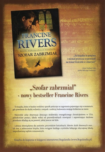 Szofar zabrzmiał - Francine Rivers - E-BOOK