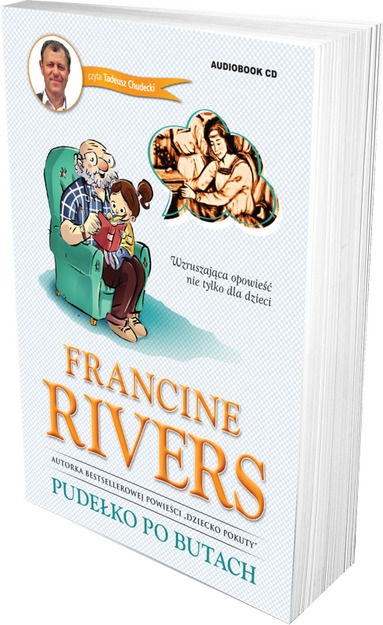 Pudełko po butach - Francine Rivers - książka + Audiobook CD