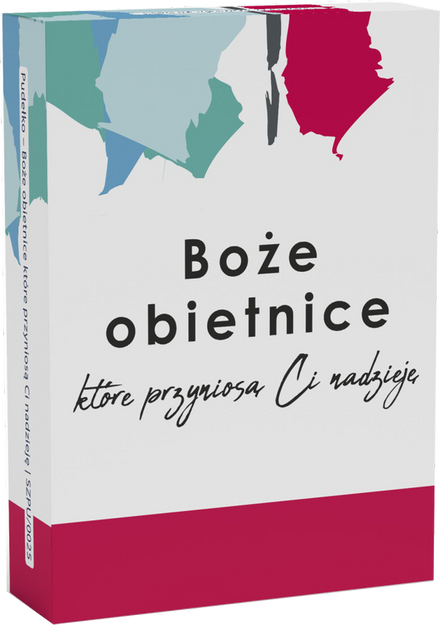 Boże obietnice które przyniosą Ci nadzieję - Pudełko z wersetami na kartach