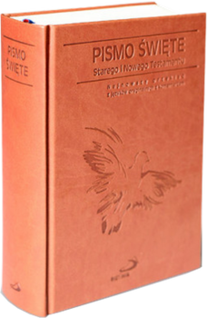 Biblia Edycja Świętego Pawła duża twarda brązowa