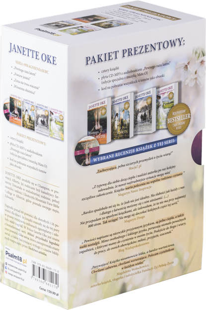 Seria Pragnienia serc: Pewnego razu latem, Powiew jesieni, Zima ..., Wiosenna ... BOX - Janette Oke