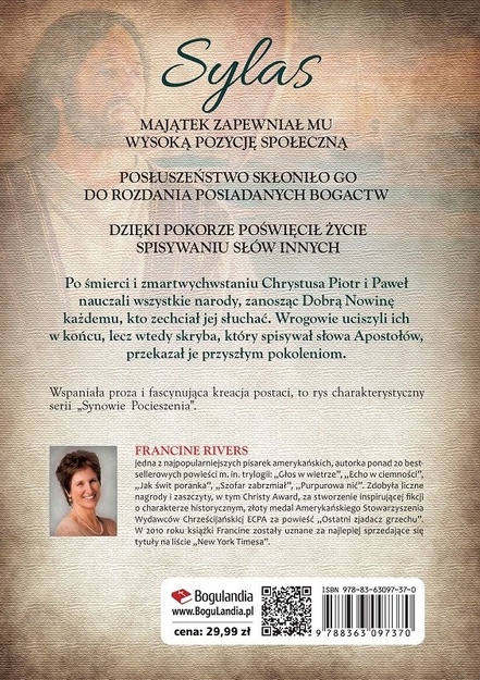 Sylas. Skryba, towarzysz Pawła z Tarsu - Francine Rivers - oprawa miękka