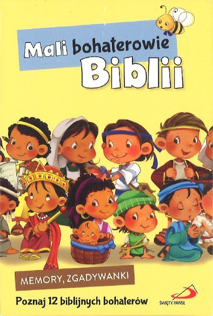 Mali bohaterowie Biblii Memory i zgadywanki Nowy