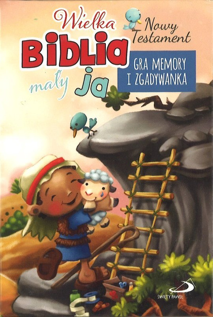 Wielka Biblia i mały ja Gra memory i zgadywanki Nowy Testament - karty