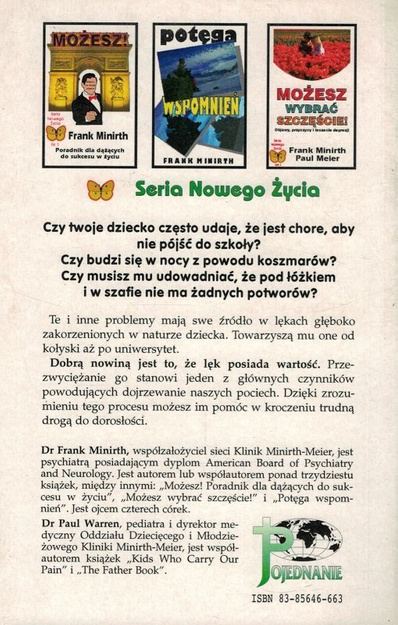 Już się nie boję! - Frank Minirth, Paul Warren - oprawa miękka