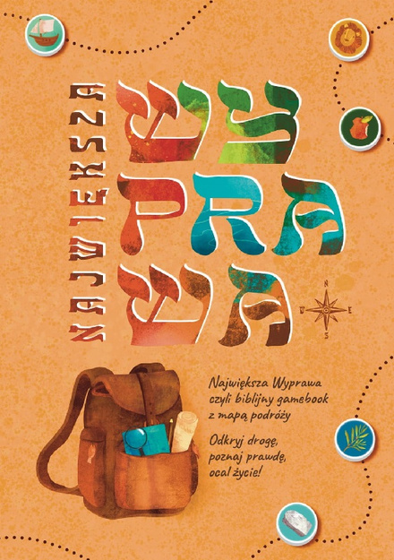 Największa Wyprawa - gamebook z mapą podróży - Rodzinna gra planszowa