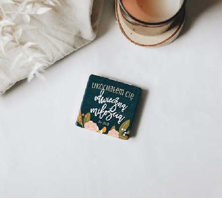 Lusterko kieszonkowe - Ukochałem cię odwieczną miłością Jr 31,3