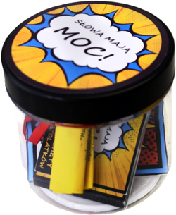 Słowa maja Moc! - Kartki ze słowami komunikacji